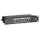 10 inch CAT5e FTP patchpaneel - 8 poorts
