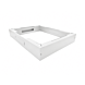 Sokkel voor 19 inch serverkasten 800x1000x150mm (BxDxH) - Wit