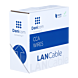 CAT5e F/UTP 50m kabel op rol stug grijs CCA