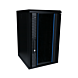 10 inch 12U serverkast met glazen deur 370x450x618mm (BxDxH)
