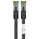 Cat8 S/FTP (PIMF) patchkabel 0,50m zwart
