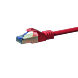 CAT6a S/FTP (PIMF) patchkabel 7,50m rood