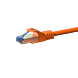 CAT6a S/FTP (PIMF) patchkabel 3m oranje