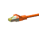 Cat7 S/FTP (PIMF) patchkabel 50m oranje