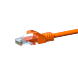CAT5e UTP patchkabel 1m oranje - CCA