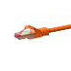 CAT6 S/FTP (PIMF) patchkabel 0,25m oranje