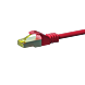 Cat7 S/FTP (PIMF) patchkabel 5m rood
