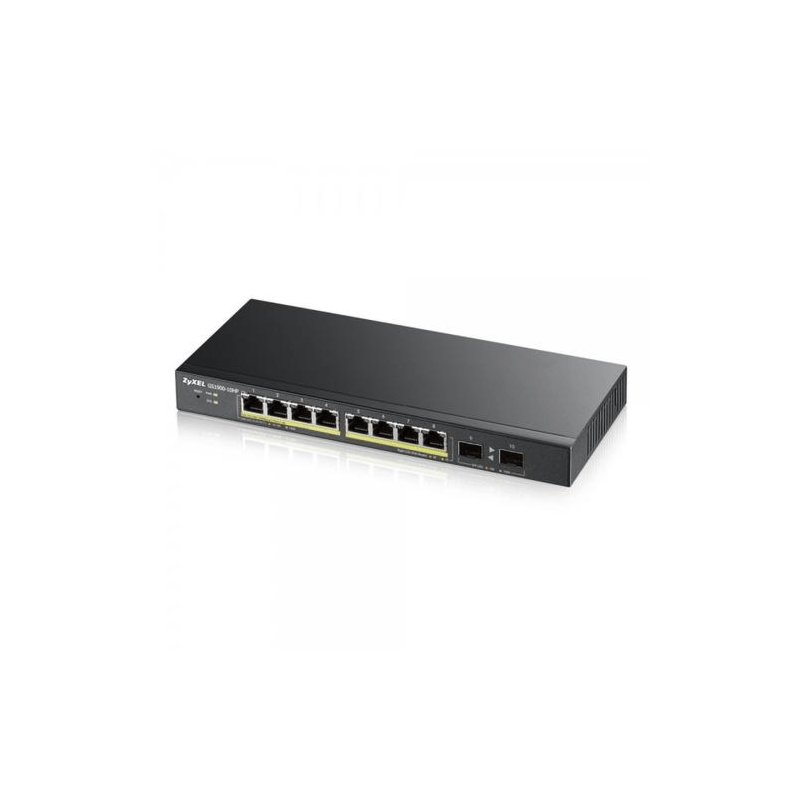 Zyxel 8-poorts GS1900 smart managed PoE+ switch