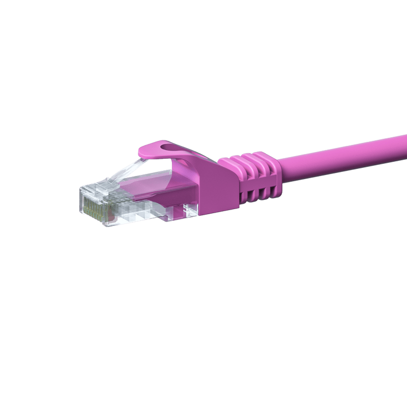 CAT5e UTP patchkabel 5m roze - CCA