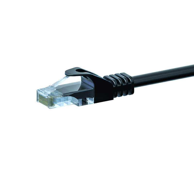 CAT5e UTP patchkabel 2m zwart - CCA
