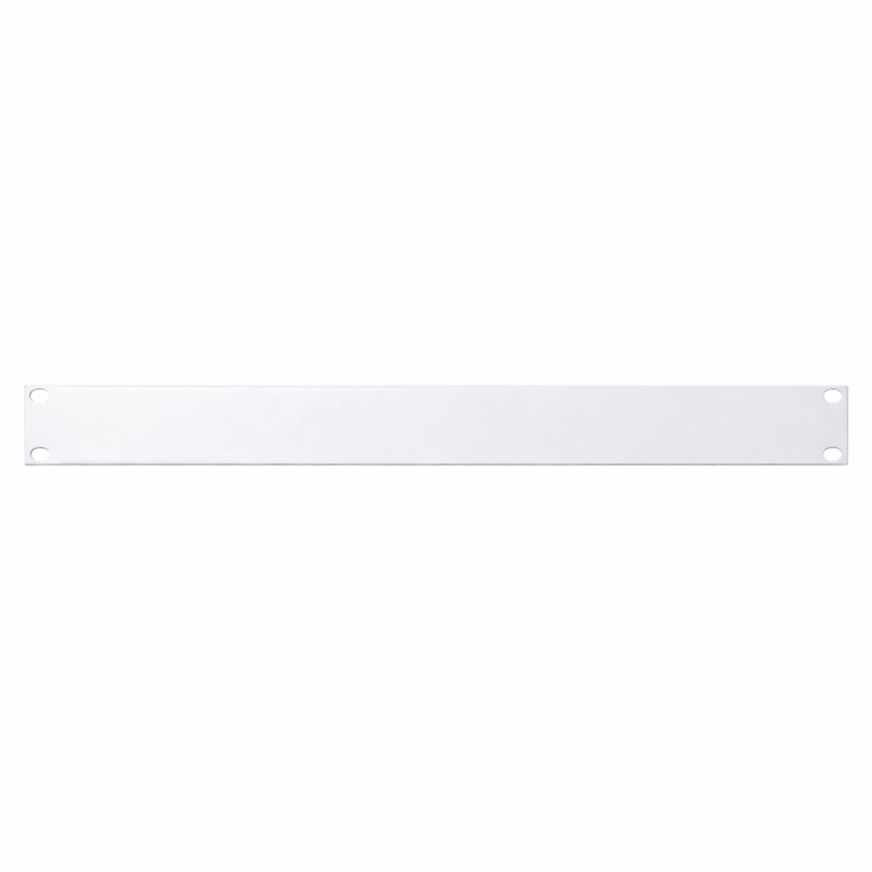 19 inch afdekpaneel 1U - wit