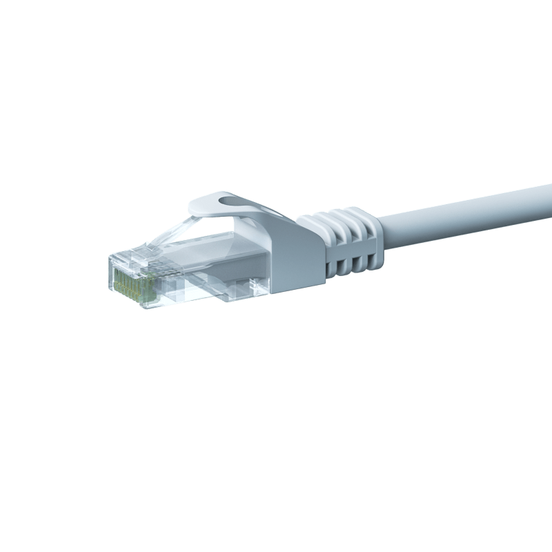 UTP CAT5e patchkabel 1,50m wit - 100% koper