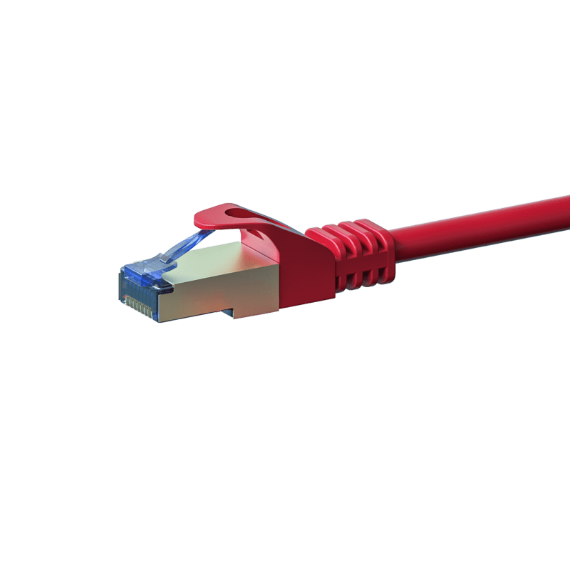 CAT6a S/FTP (PIMF) patchkabel 7,50m rood