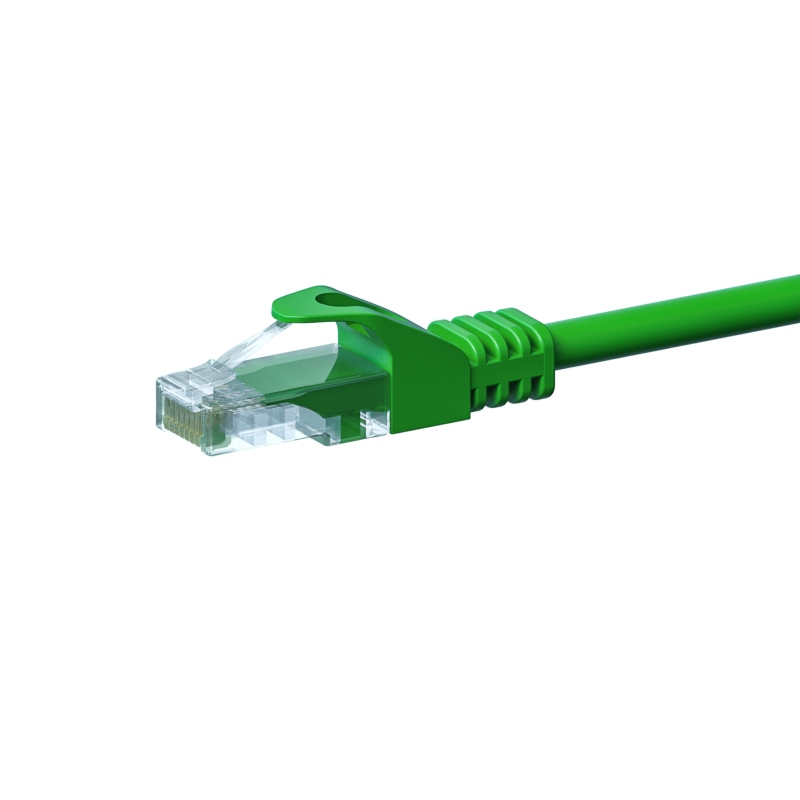 CAT5e UTP patchkabel 0,50m groen - CCA