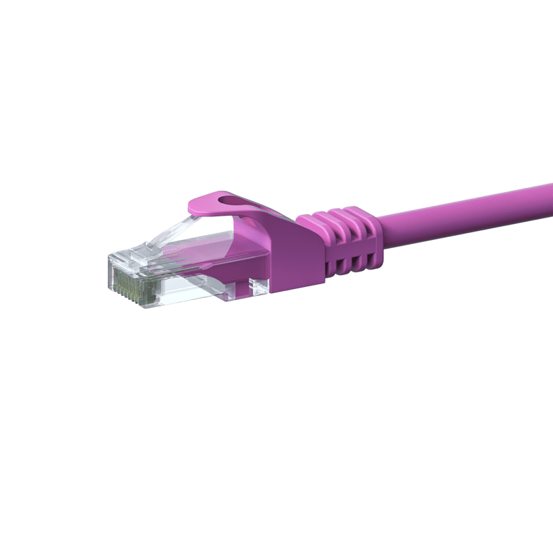 CAT6 UTP patchkabel 1,50m roze - CCA