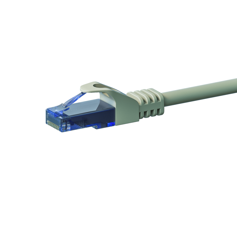 UTP CAT6a patchkabel 50m grijs - 100% koper