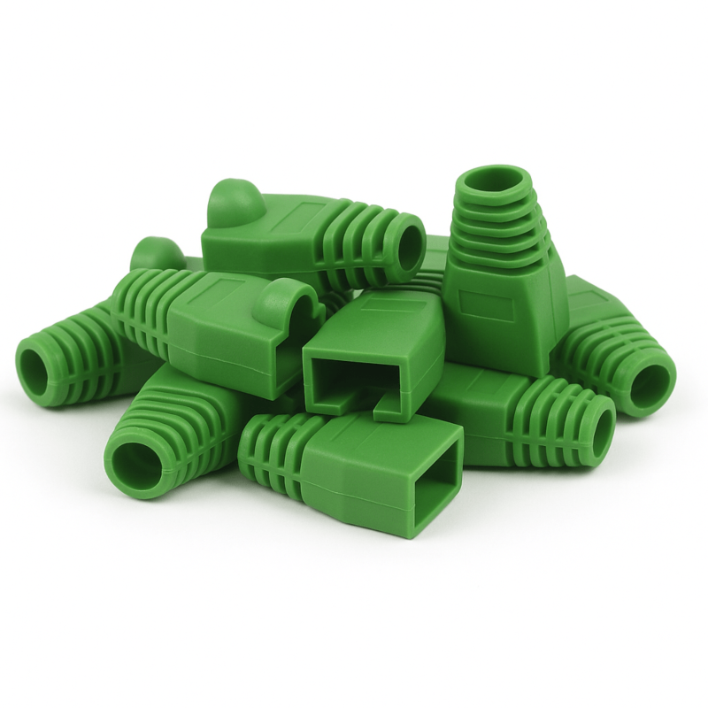 DANICOM RJ45 Kabeltule Groen - 10 stuks