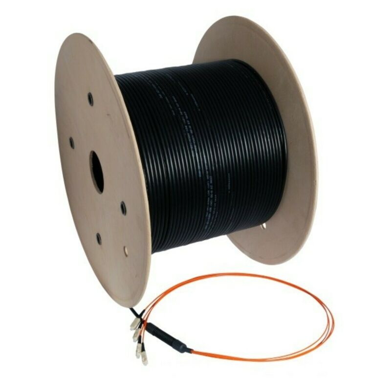 OS2 glasvezel kabel op maat 4 vezels incl. connectoren