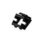 Keystone adapter zwart