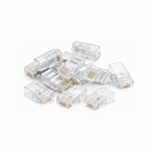 DANICOM UTP CAT6a RJ45 Connector - voor stugge kern - 10 stuks