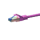 CAT6a S/FTP (PIMF) patchkabel 2m roze