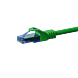UTP CAT6a patchkabel 0,15m groen - 100% koper