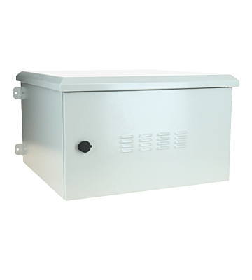 6U outdoor wandkast IP55 - 600x600x368mm (BxDxH)