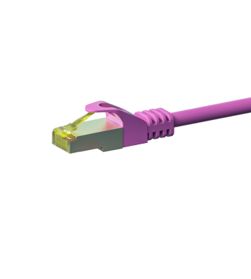 Cat7 S/FTP (PIMF) patchkabel 5m roze