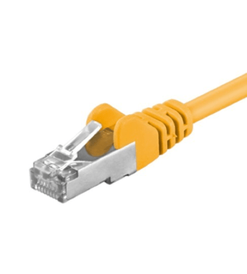 CAT5e FTP patchkabel 10m geel 
