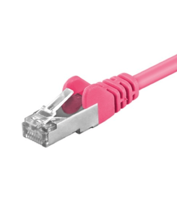 CAT5e FTP patchkabel 10m roze 