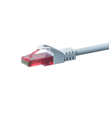 UTP CAT6 patchkabel 2m wit - 100% koper