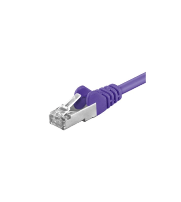 CAT5e FTP patchkabel 0,50m paars