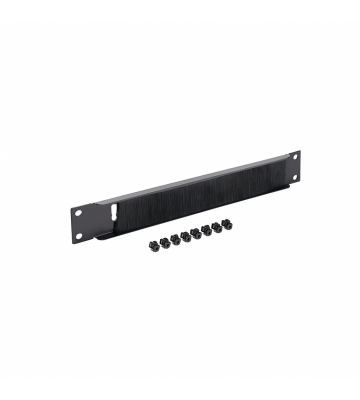 10 inch kabelinvoerpaneel met borstel 1U