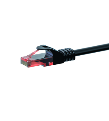 UTP CAT6 patchkabel 50m zwart - 100% koper