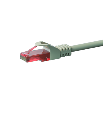 UTP CAT6 patchkabel 0,50m grijs - 100% koper