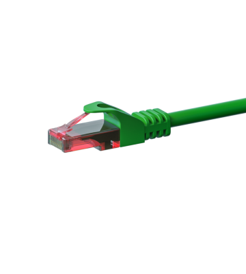 UTP CAT6 patchkabel 0,50m groen - 100% koper