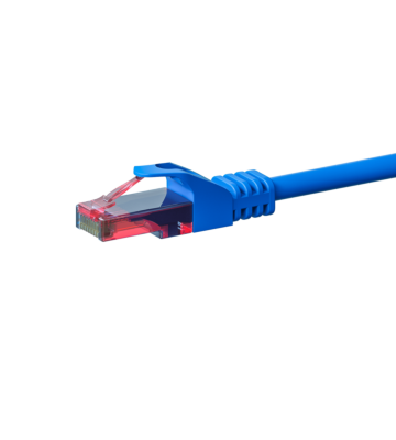 UTP CAT6 patchkabel 0,50m blauw - 100% koper