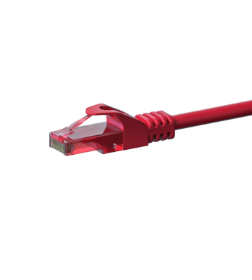 UTP CAT6 patchkabel 10m rood - 100% koper