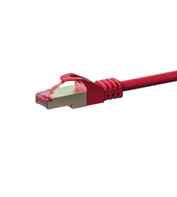 CAT6 S/FTP (PIMF) patchkabel 1m rood 