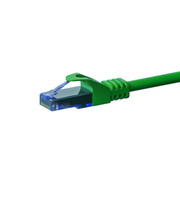 UTP CAT6a patchkabel 10m groen - 100% koper