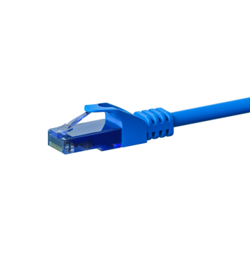 UTP CAT6a patchkabel 20m blauw - 100% koper