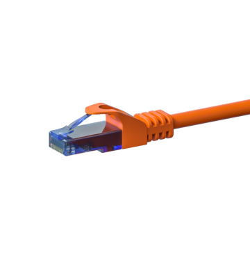 UTP CAT6a patchkabel 3m oranje - 100% koper