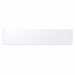 19 inch afdekpaneel - 2U wit