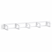 19 inch kabelhouder 1U wit