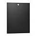 15U zijpaneel voor 10" serverkasten - 450mm diep met slot