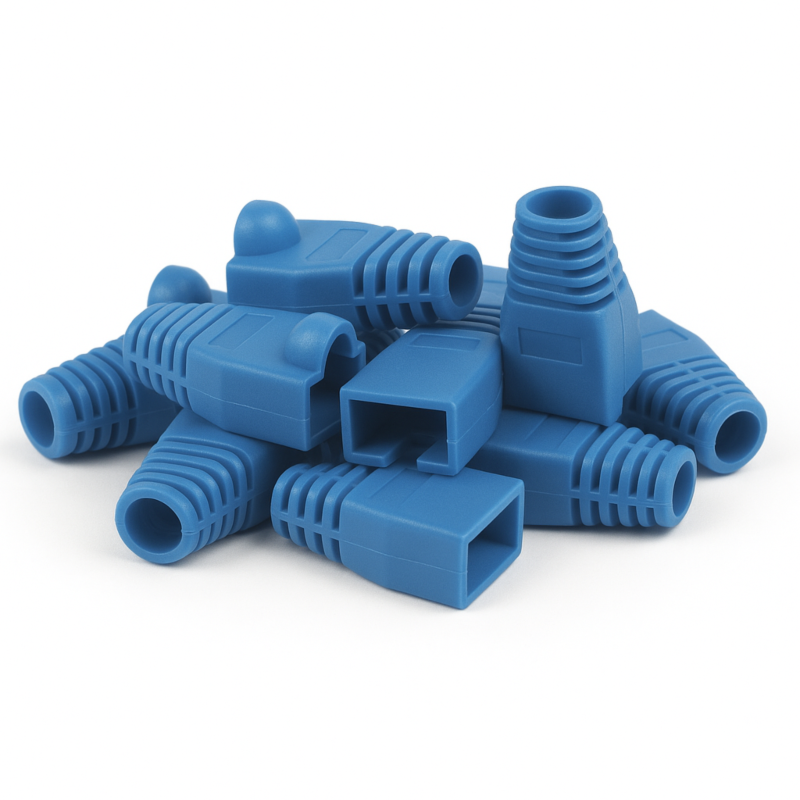 DANICOM RJ45 Kabeltule Blauw Large - 10 stuks