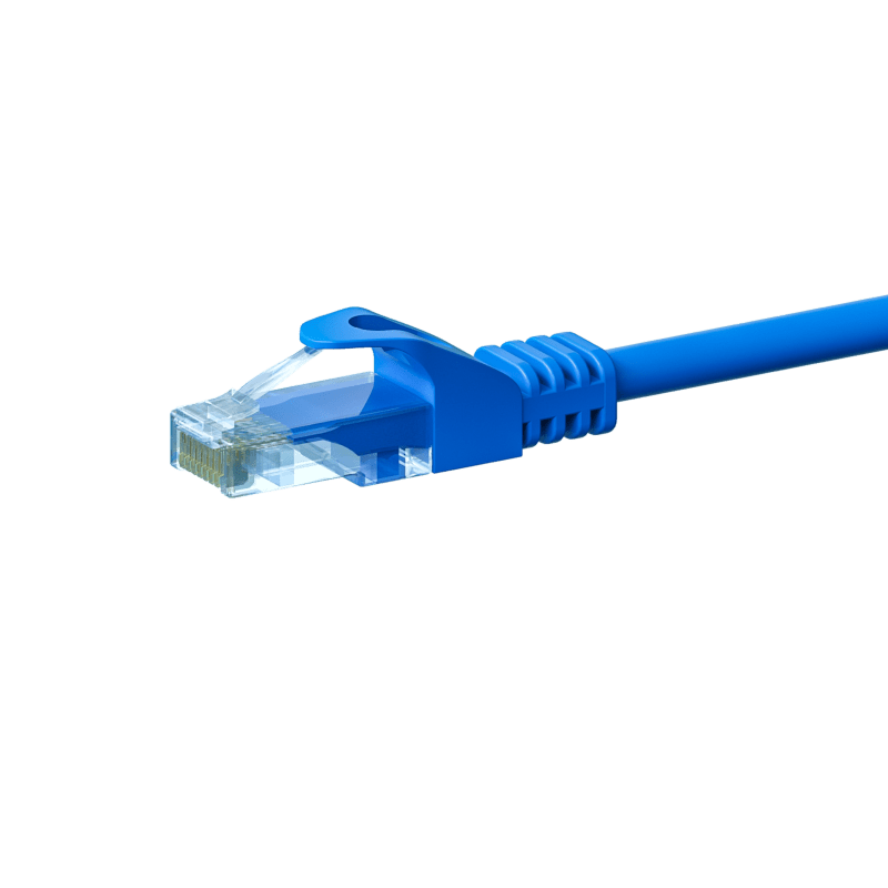 UTP CAT5e patchkabel 5m blauw - 100% koper