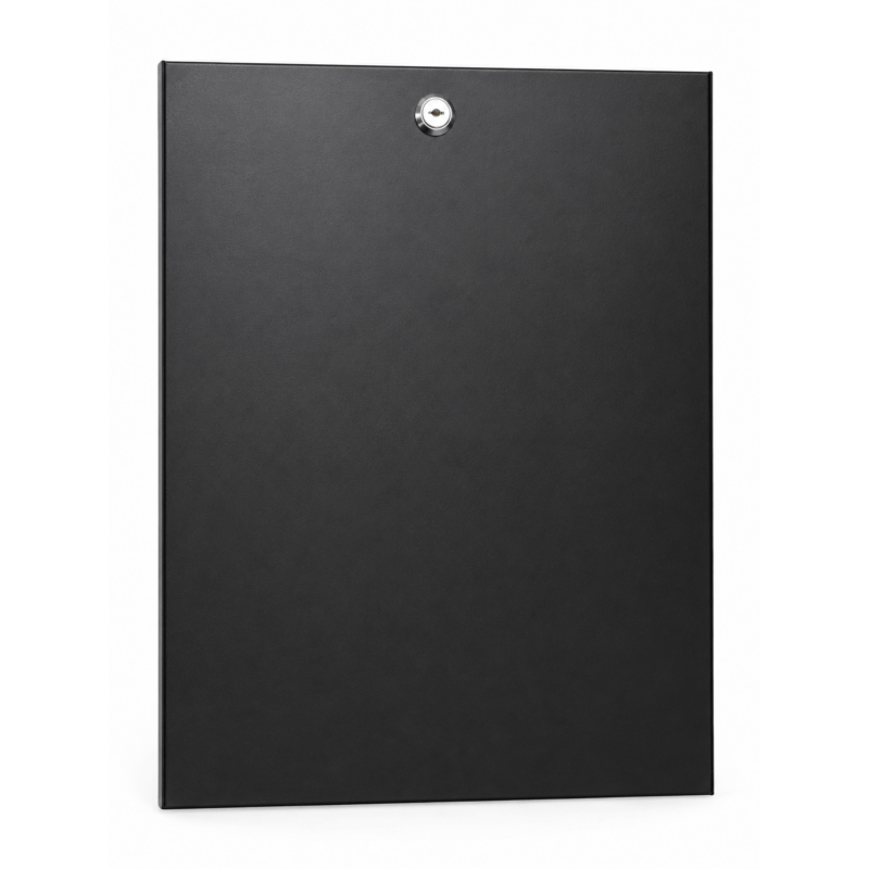 12U zijpaneel voor 10" serverkasten - 450mm diep met slot
