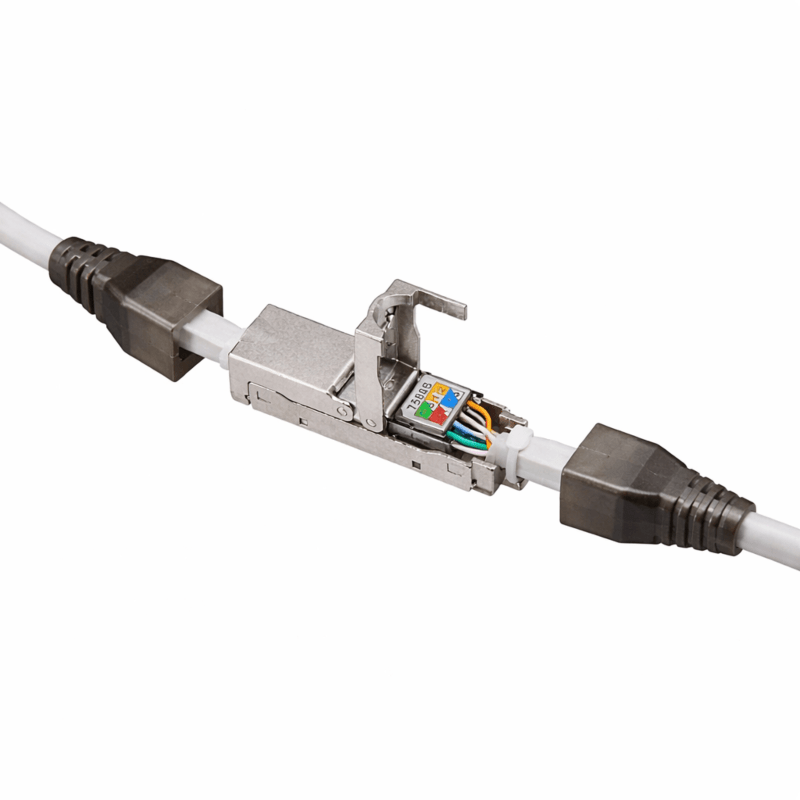 DANICOM STP CAT6a Toolless Slim Cable Connector