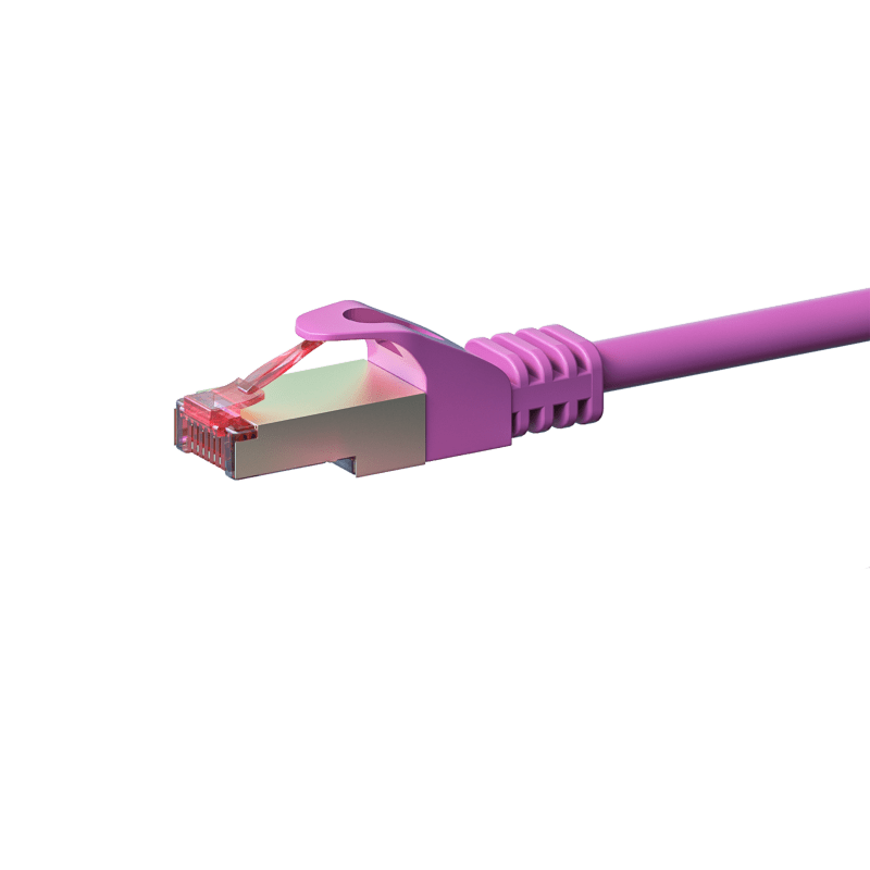 CAT6 S/FTP (PIMF) patchkabel 2m roze